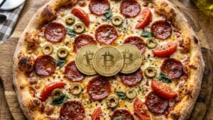 Bitcoin Pizza Day traz queda no preço do bitcoin hoje no mercado de criptomoedas