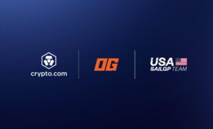 Crypto.com anuncia parceria oficial com equipe americana de SailGP no mercado de previsão esportiva