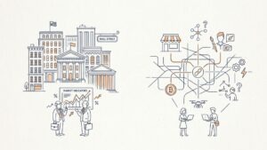 como criptomoedas estão criando novos mercados financeiros, blockchain, stablecoins, economia digital, futuro do sistema financeiro