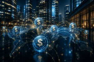 crescimento do uso de stablecoins e dólar digital no mercado financeiro 2026