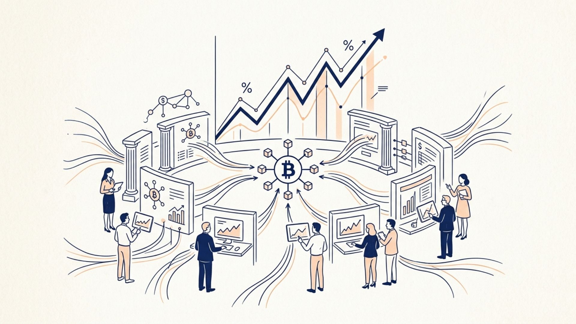 Como o fluxo dos ETFs de Bitcoin influencia o mercado