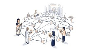 o que é DAO, governança descentralizada, organização autônoma descentralizada, DAO em criptomoedas, smart contracts Ethereum, votação on-chain, comunidade Web3