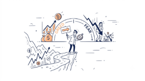 Indicador de sentimento do mercado e gráficos de análise do Índice de Medo e Ganância Cripto