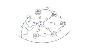 estrutura do mercado cripto, como funciona o mercado de criptomoedas, exchanges centralizadas e descentralizadas, custódia de ativos digitais, blockchain, regulação das criptomoedas, investidores