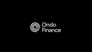 tokenização de ativos e inteligência artificial conectadas em rede blockchain para mercado financeiro digital; Ondo Finance