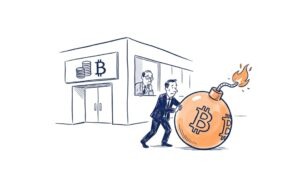 o que acontece quando uma tesouraria em Bitcoin entra no vermelho