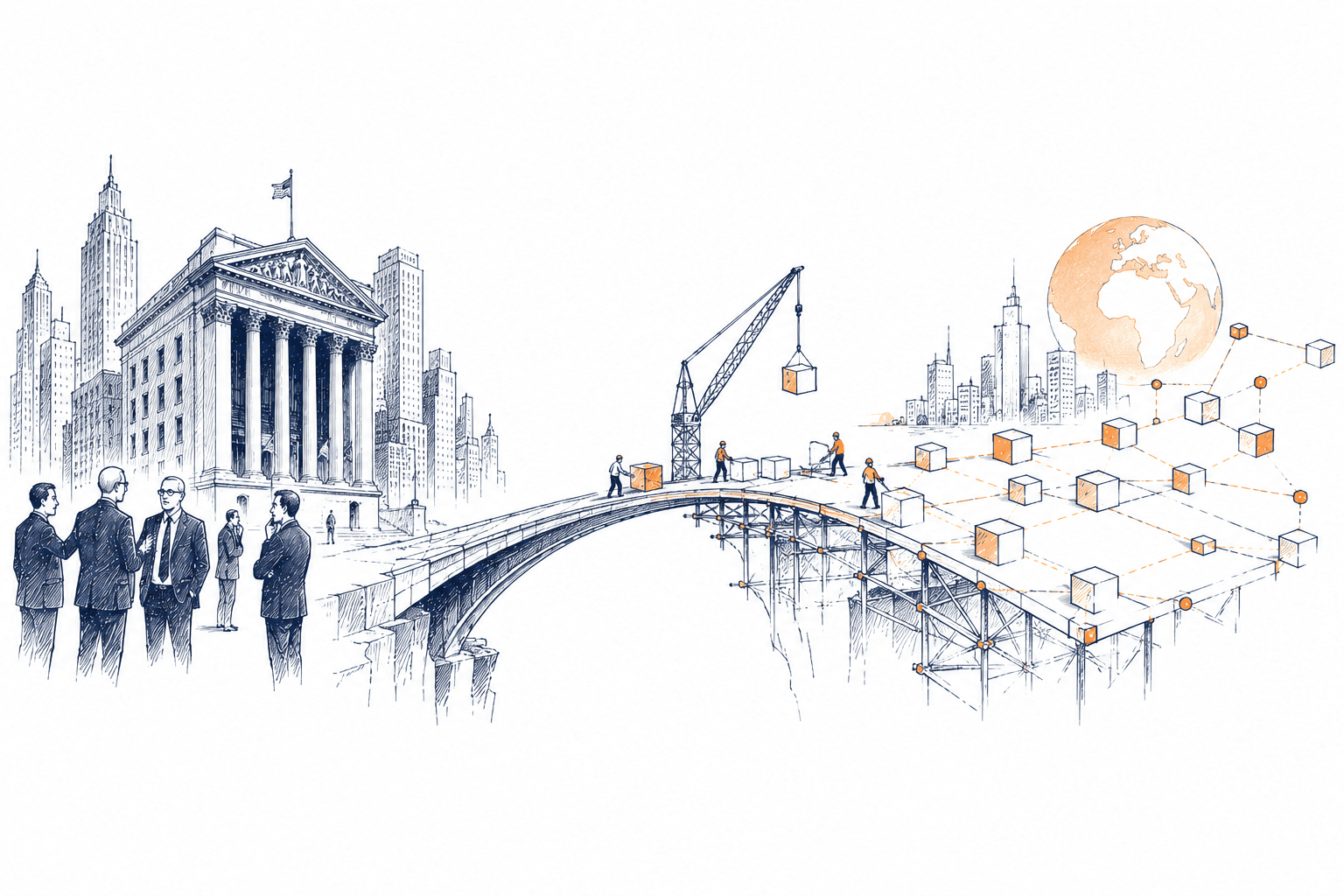 Wall Street e tokenização: a infraestrutura está avançando mais rápido que o debate