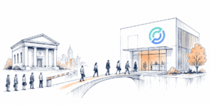 Circle e banco próprio