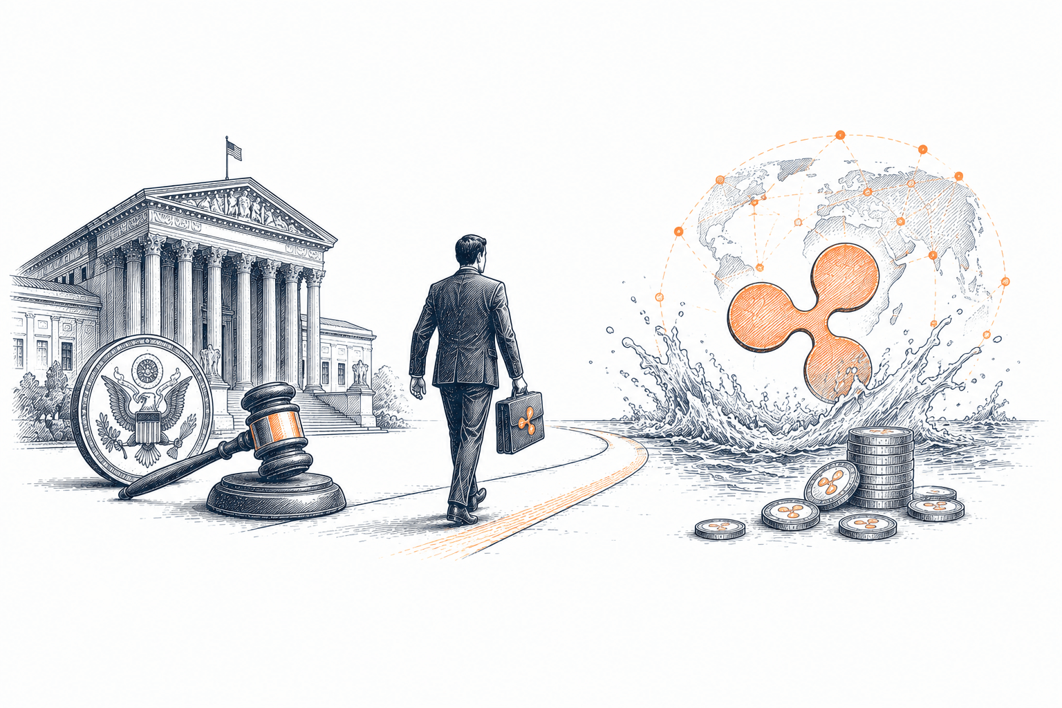 A Ripple venceu a SEC: Agora começa a disputa que realmente importa