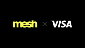 pagamento com cripto na maquininha visa e mesh